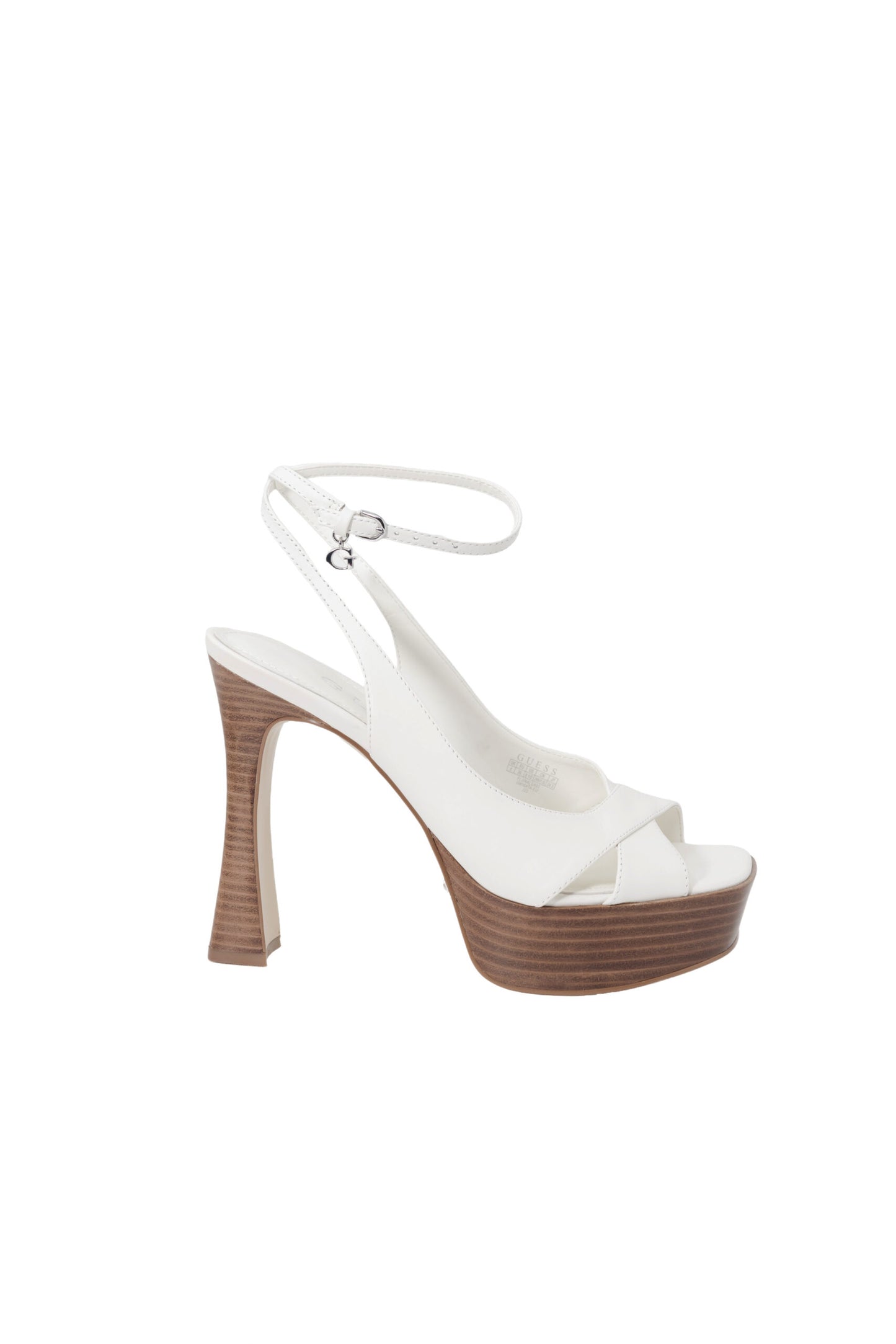 Guess Beige Other Fibres Platform Sandals