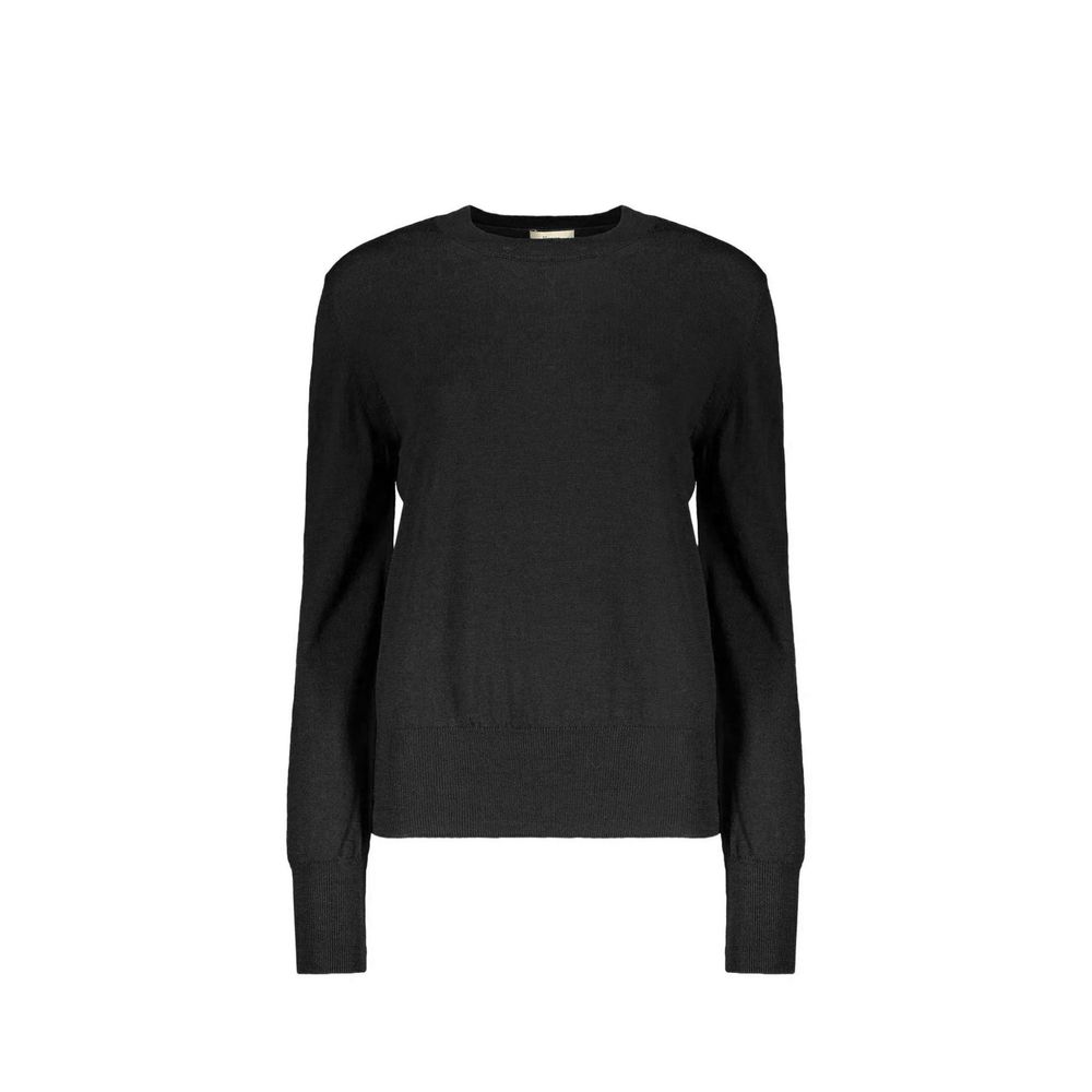 Herno Black Virgin Wool Sweatshirt