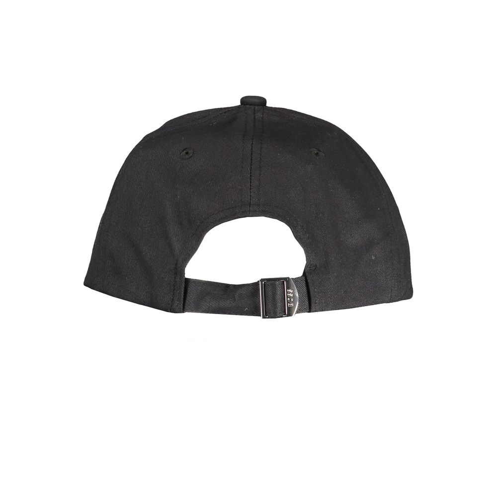 Hugo Boss Black Cotton Men's Visor Hat