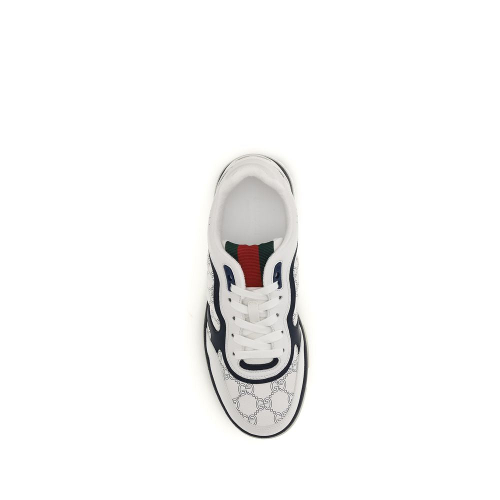 Gucci Multicolor Calf Leather Bos Taurus Low Top Sneakers