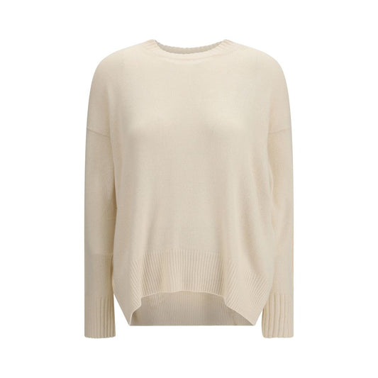 Allude Cream Cashmere Cashmere Sweater