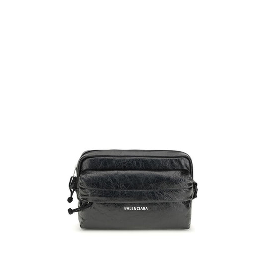 Balenciaga Black Lamb Ovis Aries Aries Shoulder Bag