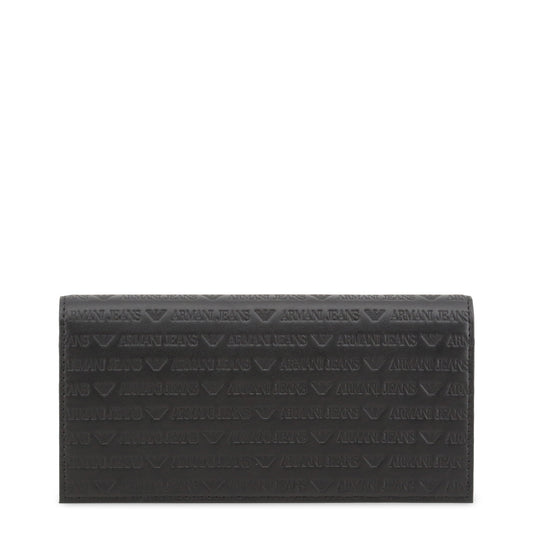 Armani Jeans Black Leather Wallet