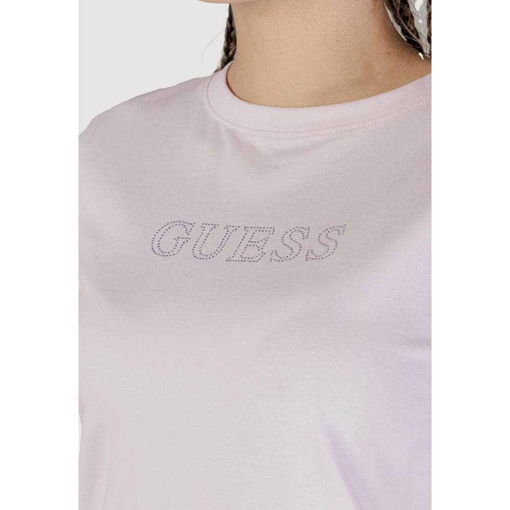 Guess Active Pink Cotton Sportswear
