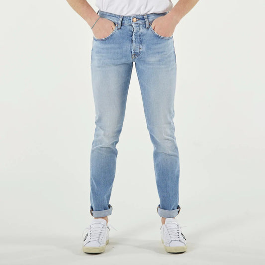 Don The Fuller Blue Cotton Men Jeans