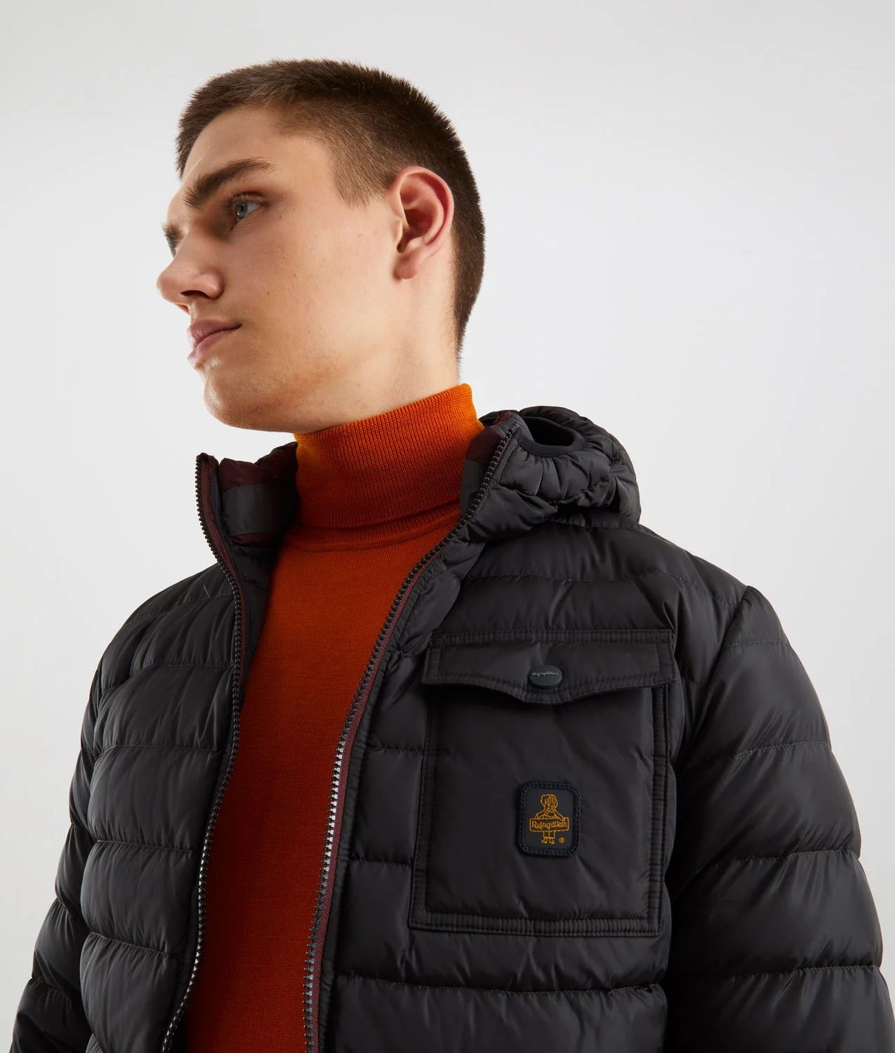 Refrigiwear Black Nylon Men's Jacket