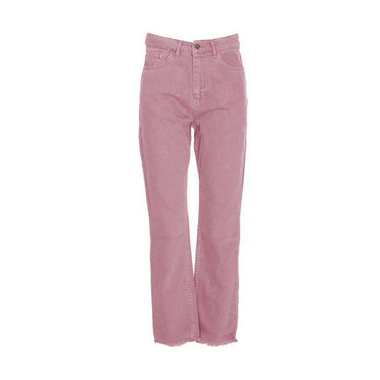 Hinnominate Pink Cotton Jeans & Pants