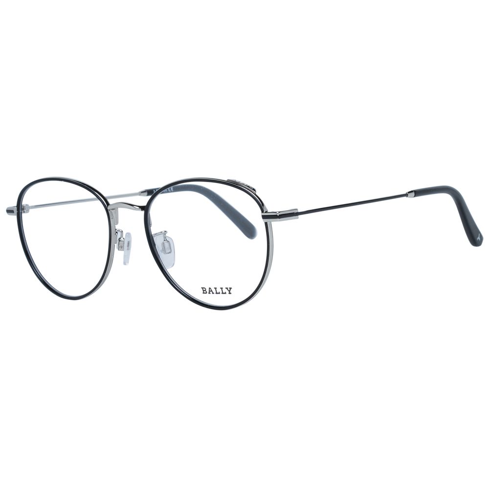 Bally Black Metal Glasses (Frames)
