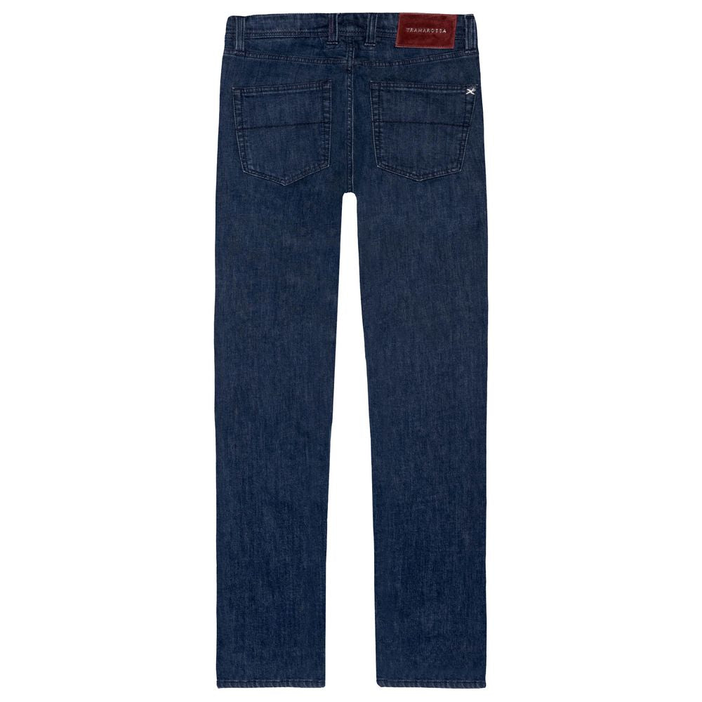 Tramarossa Blue Cotton Jeans Denim