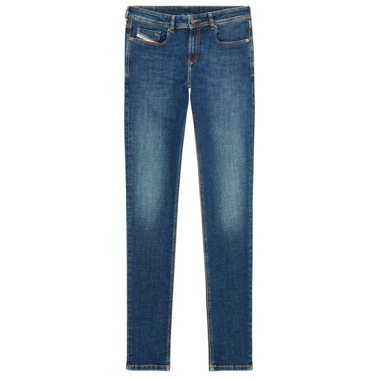 Diesel Blue Cotton Men Jeans