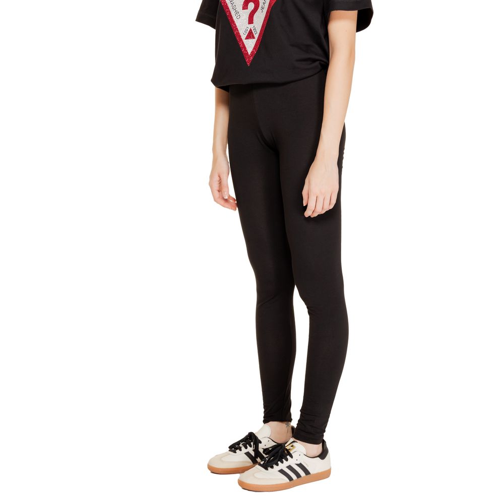 Jacqueline De Yong Black Cotton Leggings