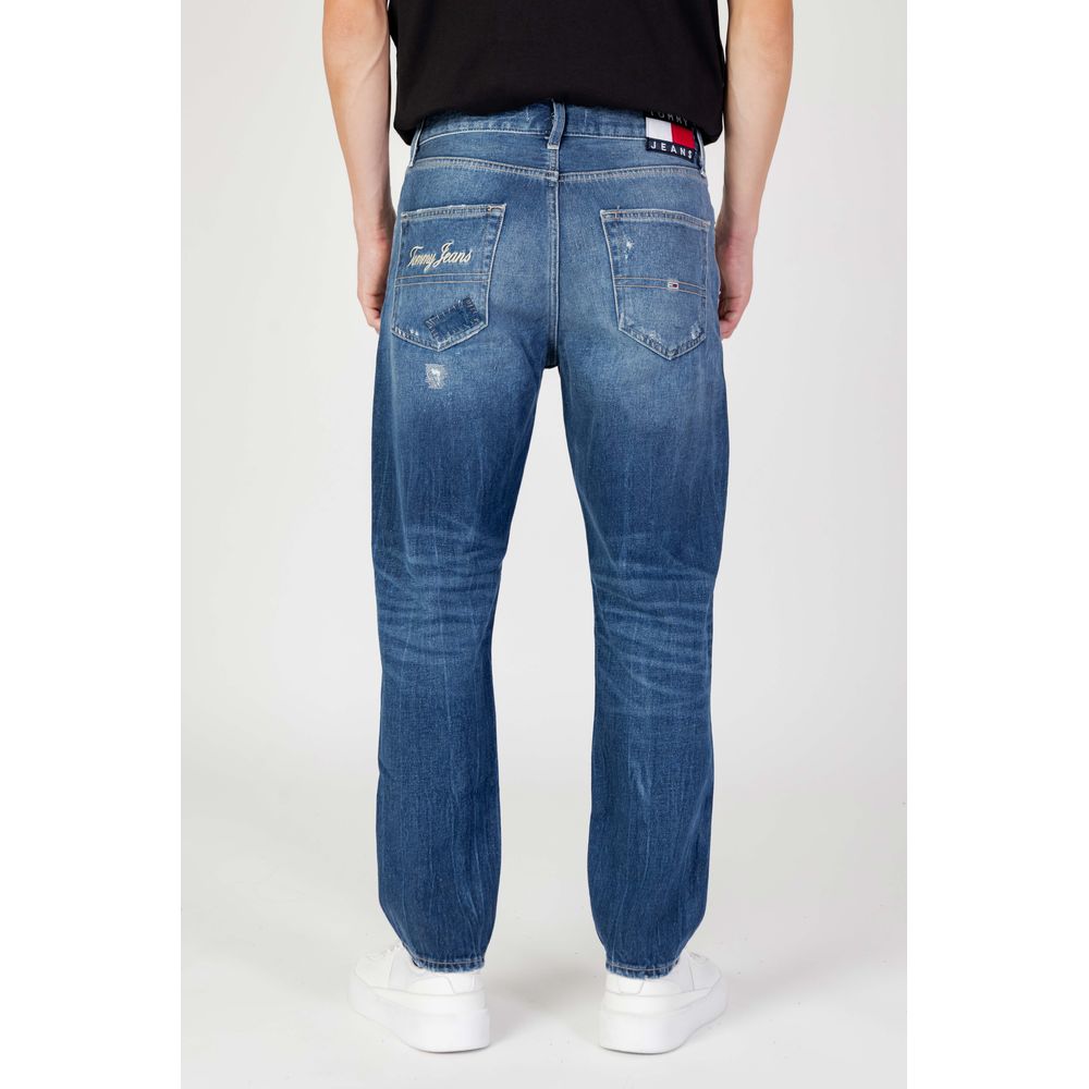 Tommy Hilfiger Jeans Blue Cotton Slim Fit Jeans