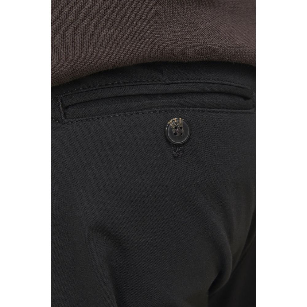 Jack Jones Black Recycled Polyester Casual Pants