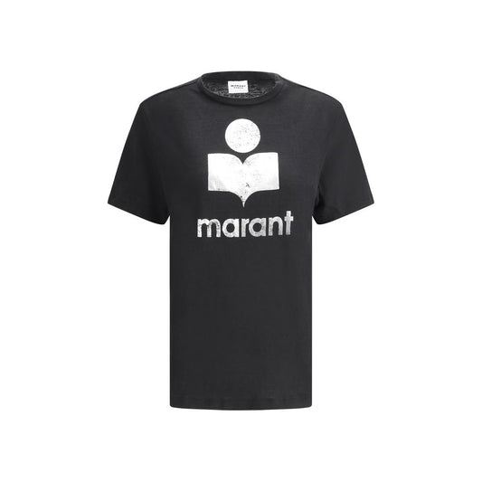 Marant Etoile Black Linen T-Shirt