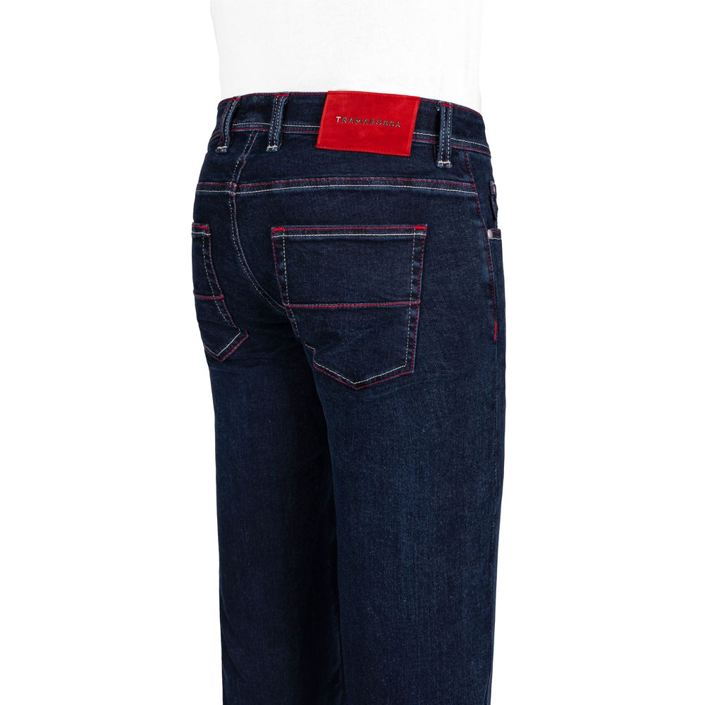Tramarossa Blue Cotton Jeans Denim
