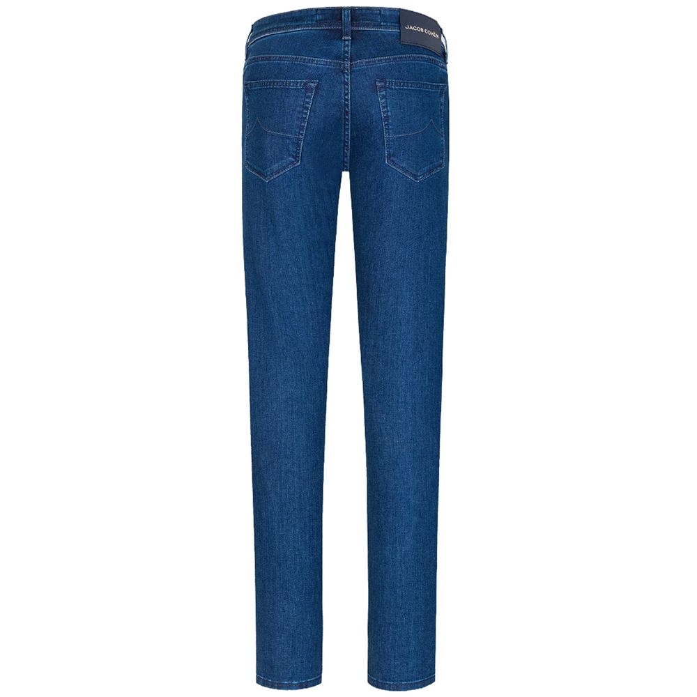 Jacob Cohen Blue Cotton Jeans Denim