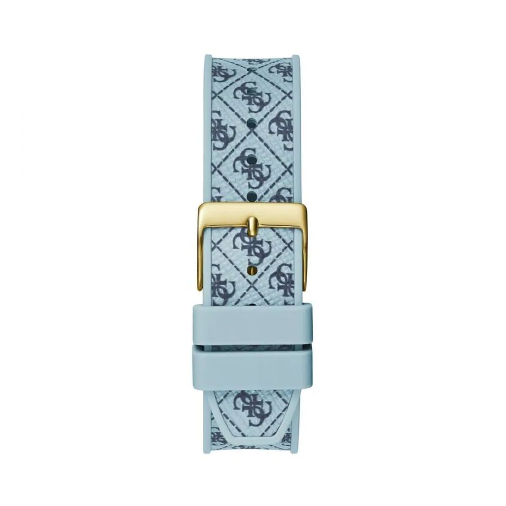 Guess Blue Synthetic Dress Watch