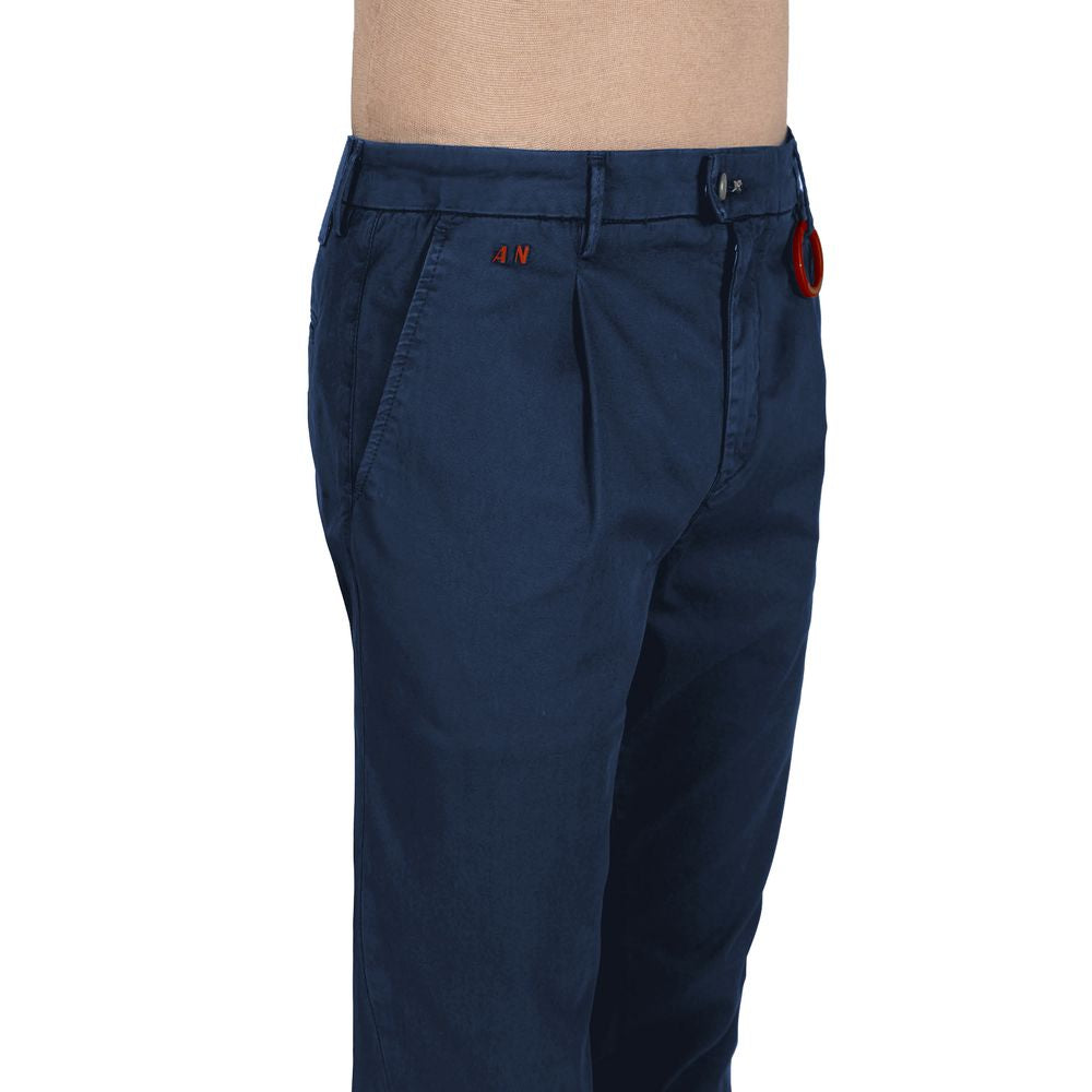 Tramarossa Blue Cotton Men Jeans