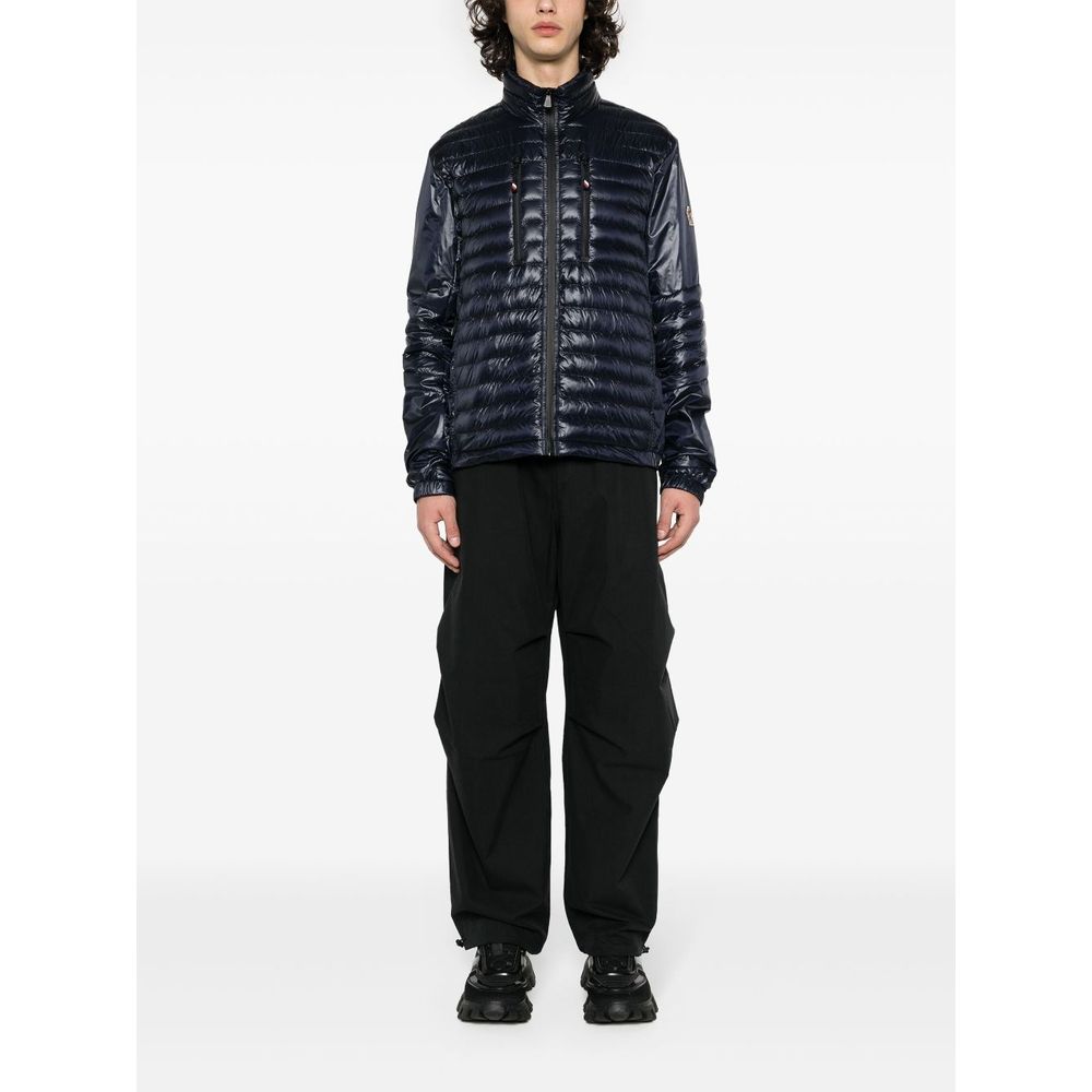 Moncler Blue Polyamide Men Jacket