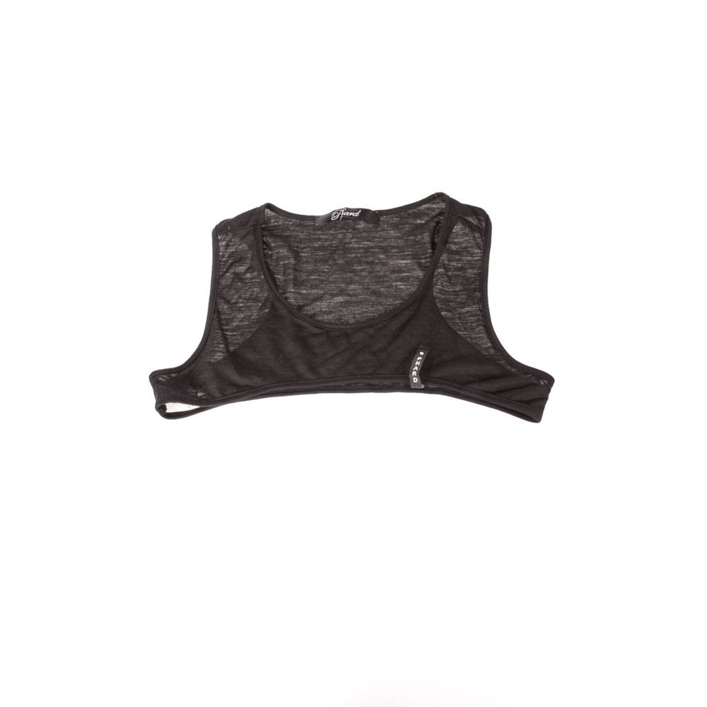 Phard Black Viscose Women Intimate Top