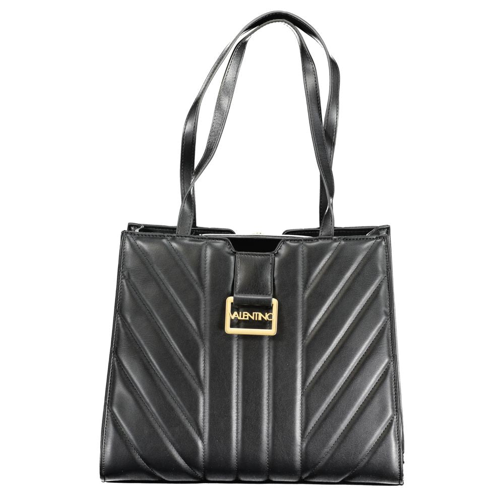 Mario Valentino Black Polyethylene Handbag