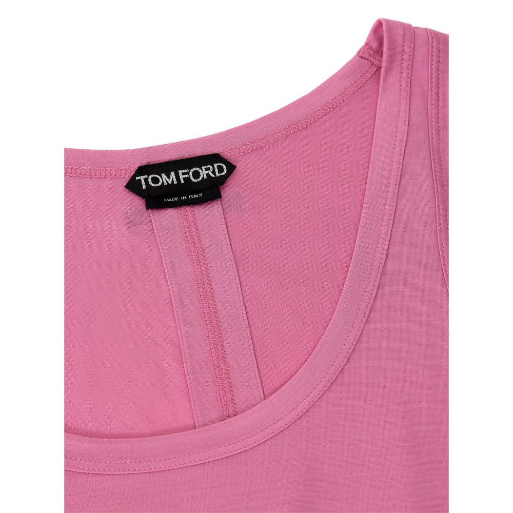 Tom Ford Pink Silk Tank Top