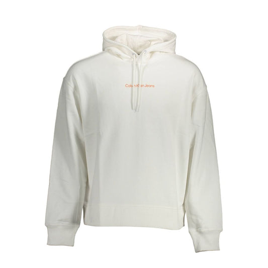 Calvin Klein White Cotton Sweatshirt
