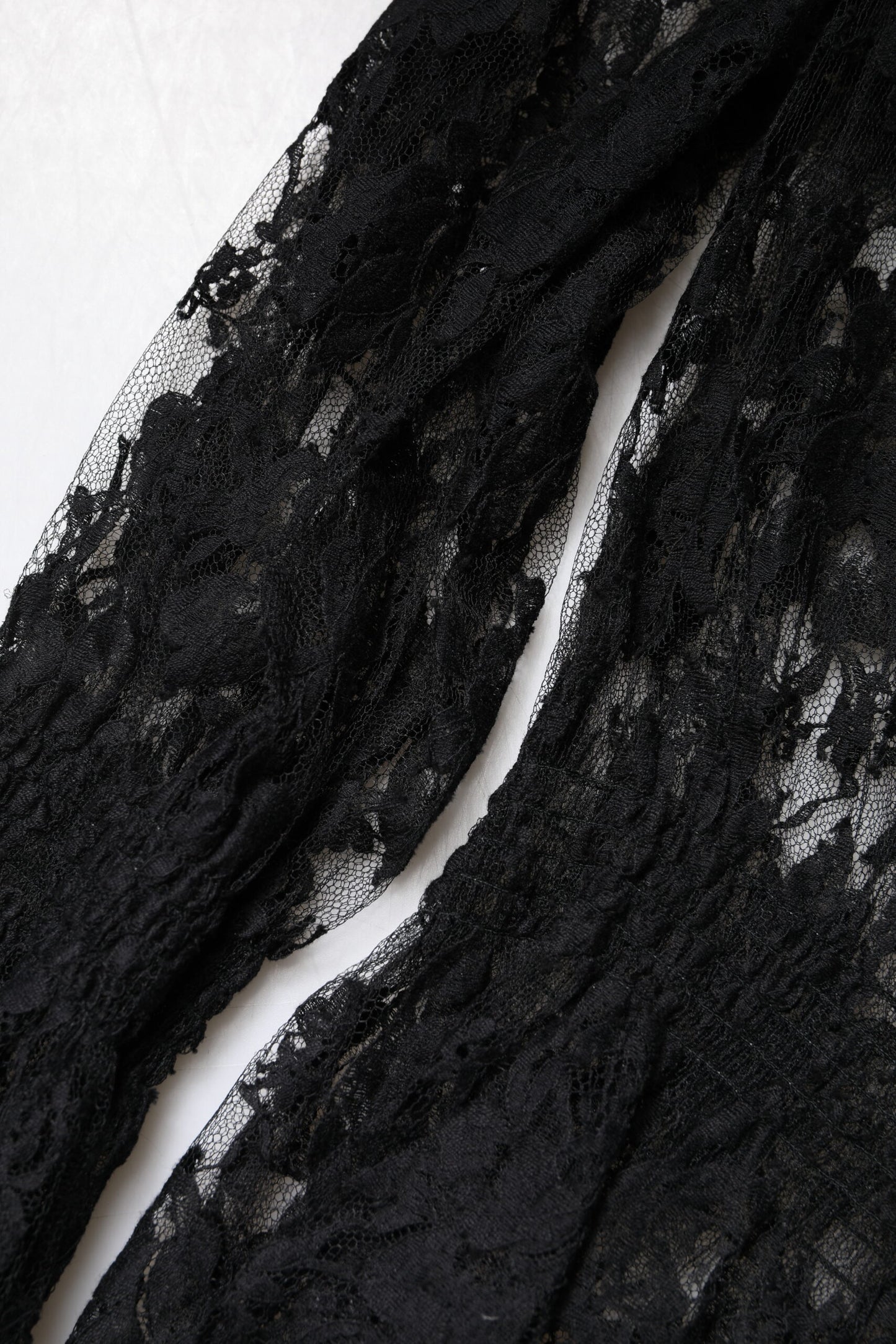 Dolce & Gabbana Black Cotton Floral Lace Women Blouse Top