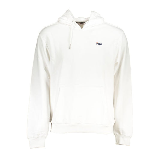 Fila White Cotton Sweatshirt