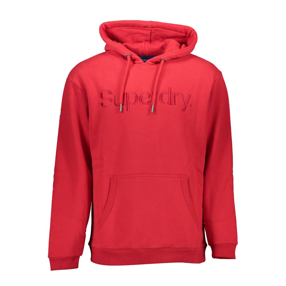 Superdry Red Cotton Sweatshirt