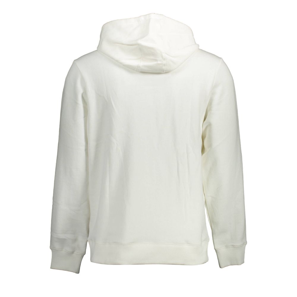 Guess Jeans White Organic Cotton Men's Hoodie