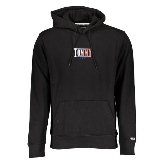 Tommy Hilfiger Black Cotton Sweatshirt