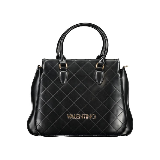 Mario Valentino Black Polyethylene Women Handbag