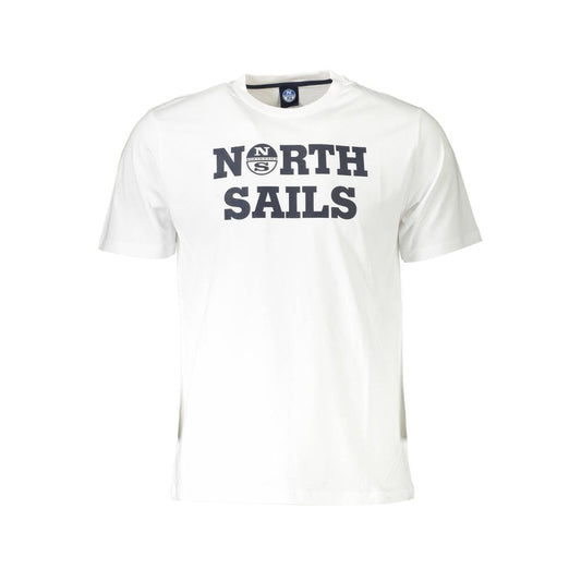 North Sails White Cotton T-Shirt