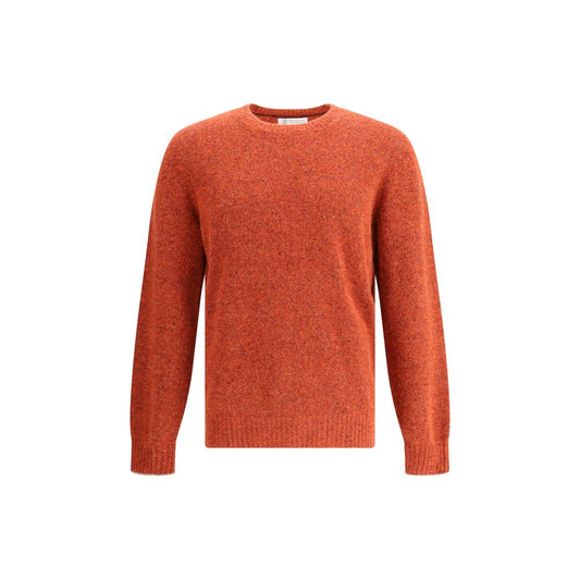Brunello Cucinelli Orange Alpaca Vicugna Pacos Sweatshirt
