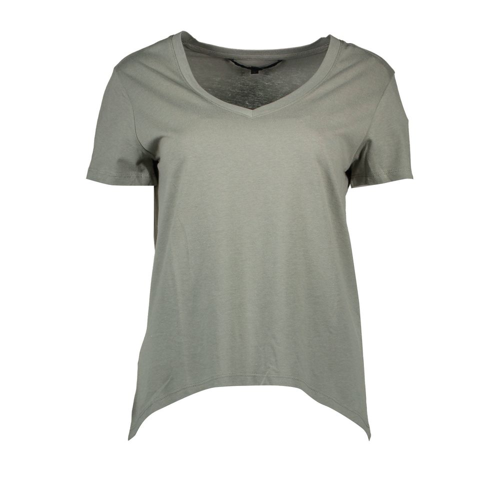 Silvian Heach Verde Cotton Women T-Shirt
