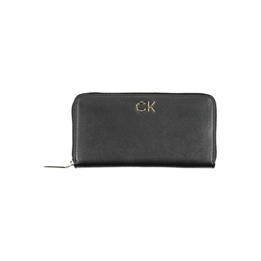 Calvin Klein Nero Poliuretano Women Wallet