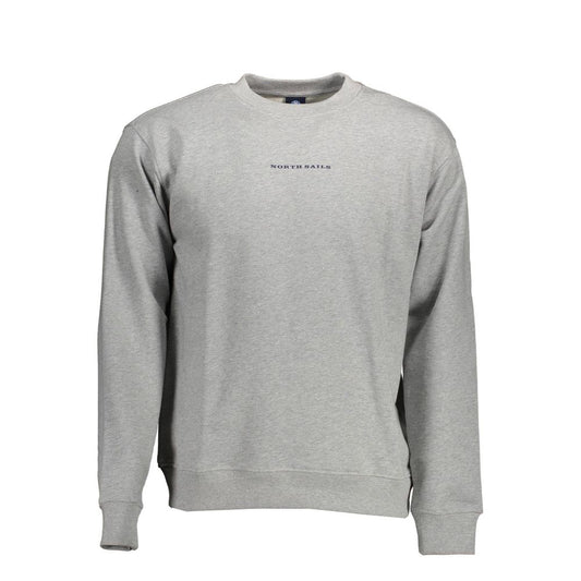 North Sails Gray Cotton Sweatshirt