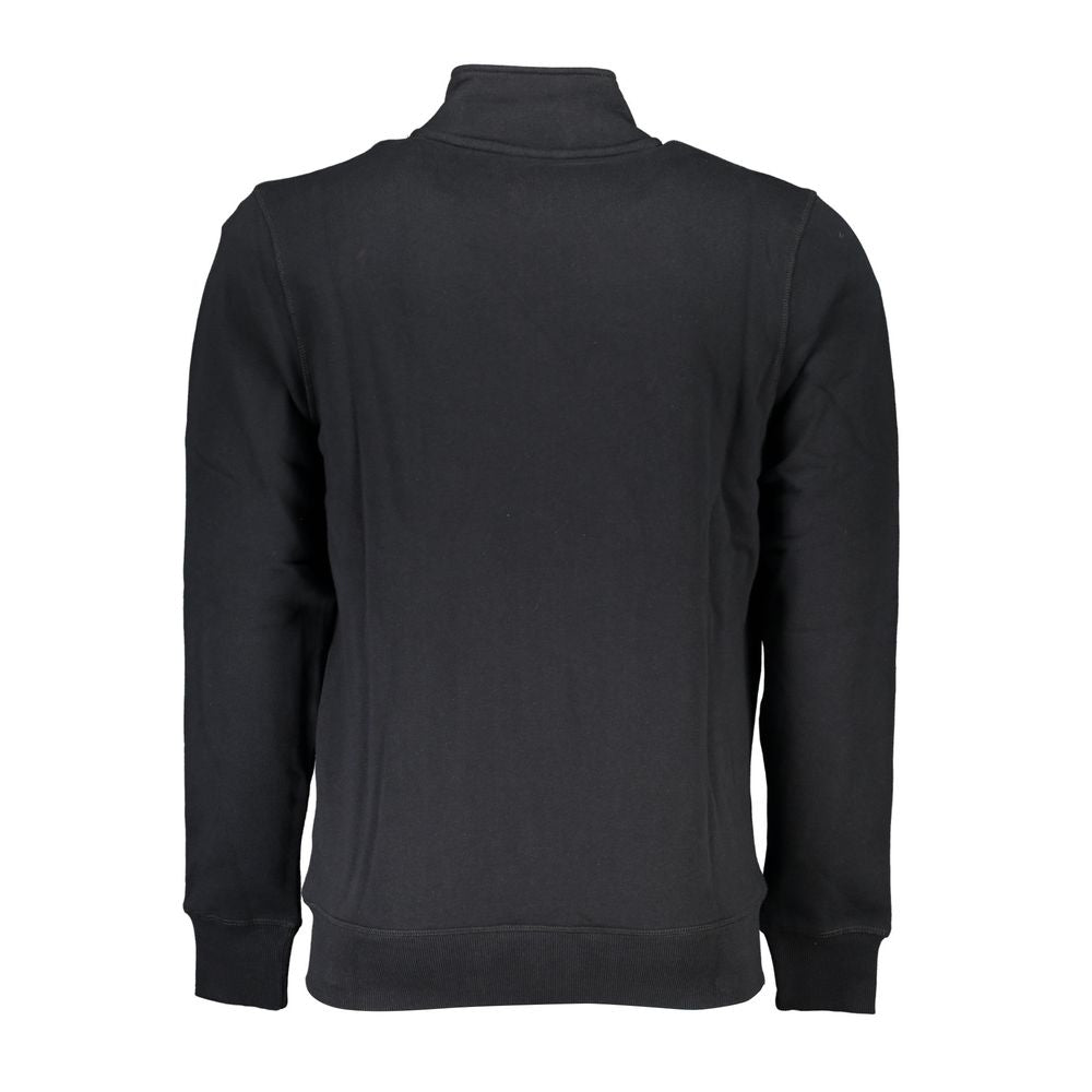 North Sails Black Cotton Sweatshirt