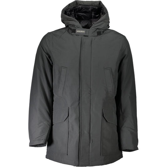 Woolrich Gray Cotton Jackets & Coat