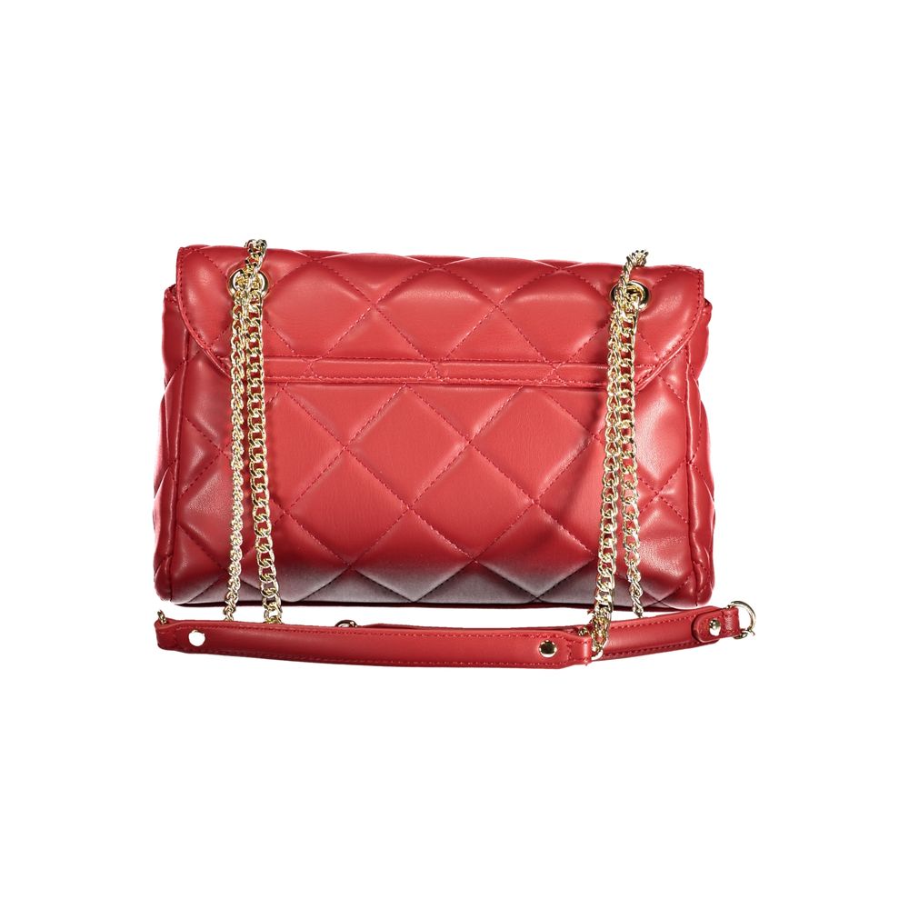 Mario Valentino Red Polyethylene Handbag