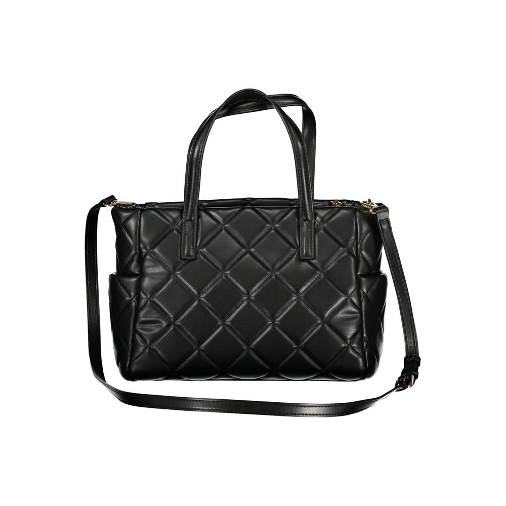 Mario Valentino Black Polyethylene Women Handbag