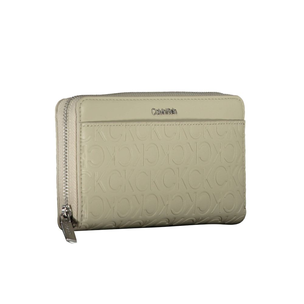 Calvin Klein Beige Polyurethane Women Wallet