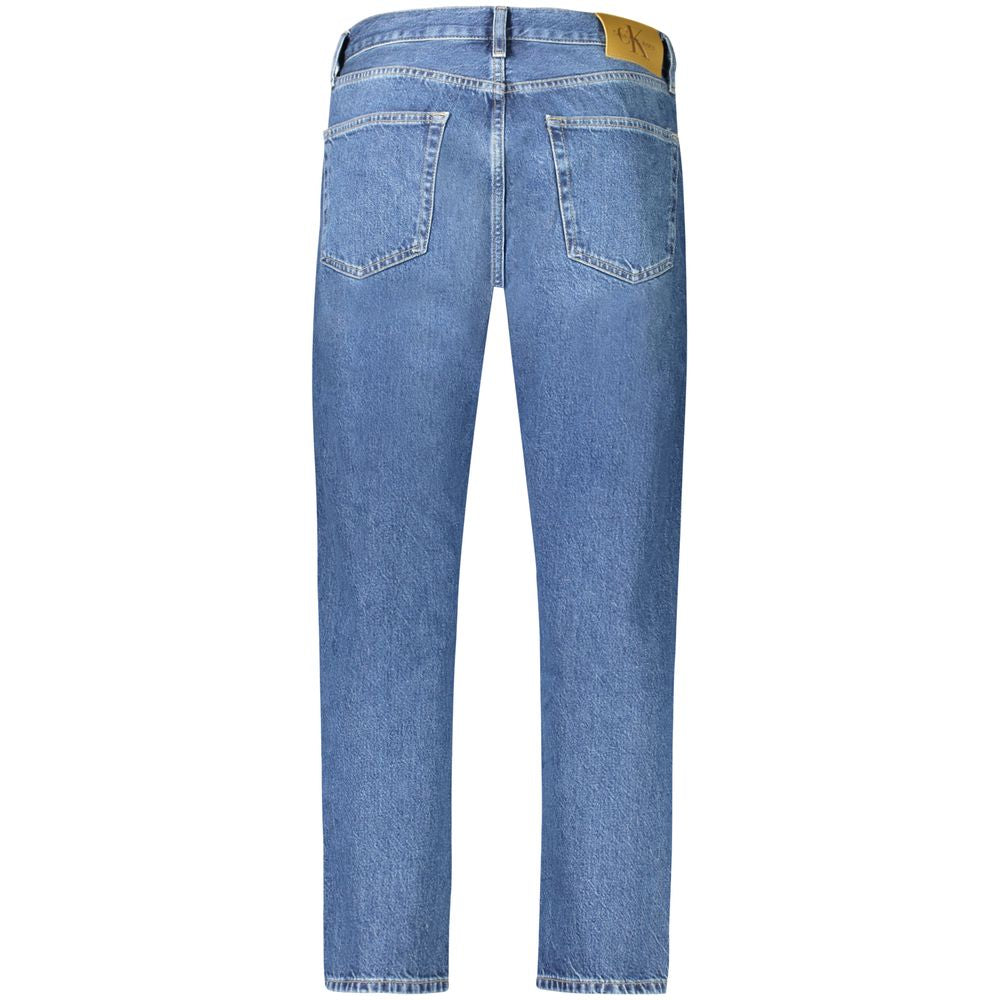 Calvin Klein Blu Cotton Men Jeans