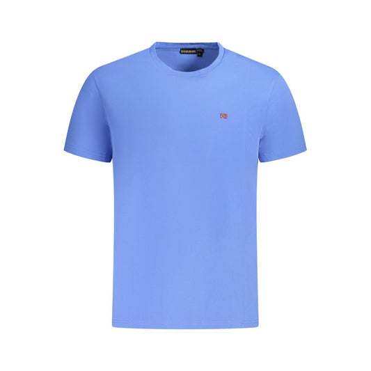 Napapijri Blue Cotton T-Shirt