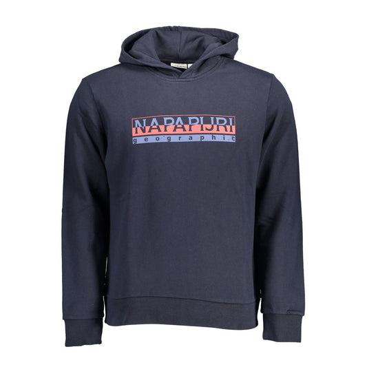 Napapijri Blue Cotton Sweatshirt