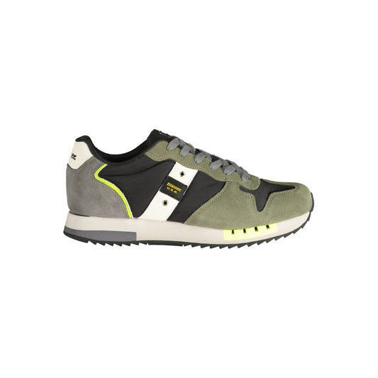 Blauer Verde Polyurethane Men Sneaker