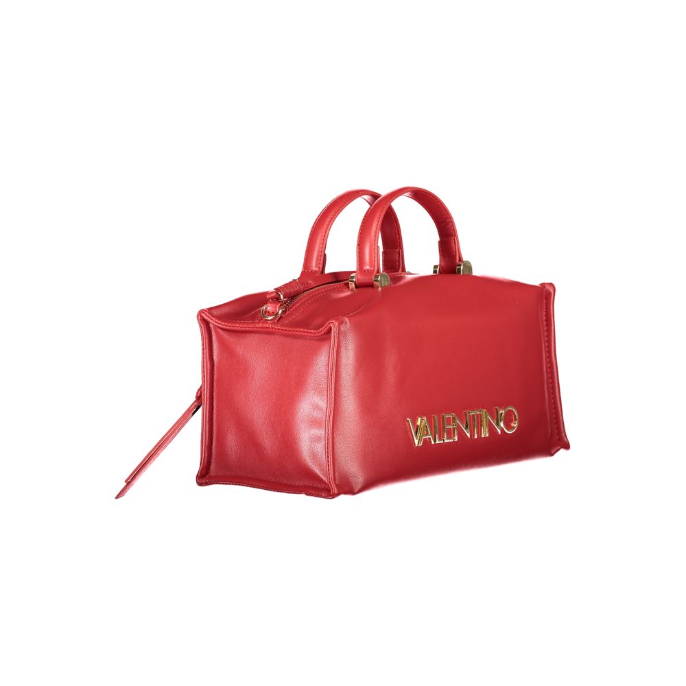 Mario Valentino Red Polyethylene Women Handbag