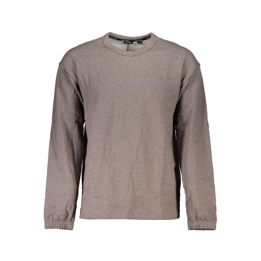 Calvin Klein Brown Cotton Sweatshirt