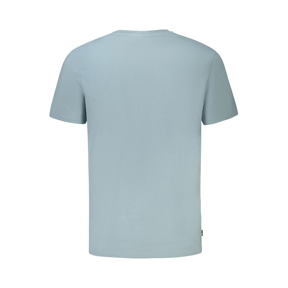 Timberland Light Blue Organic Cotton Men T-Shirt